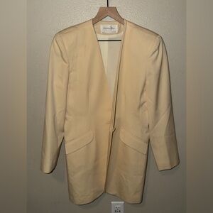 Vintage Christian Dior “The Suit” Cream Wool Jacket | Paris New York | 1950s–60s